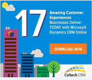 17 Amazing Customer Experiences Businesses Deliver TODAY with Microsoft Dynamic CRM Online Download Now