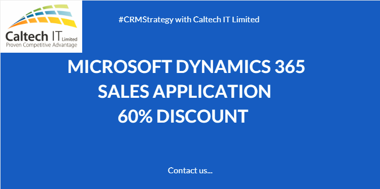 Microsoft Dynamics 365 Sales Application Discount